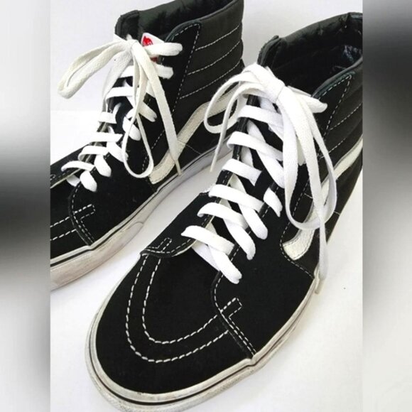 Vans Unisex SK8-Hi TC6D Black High Top Shoes, Size 8 - Picture 1 of 8